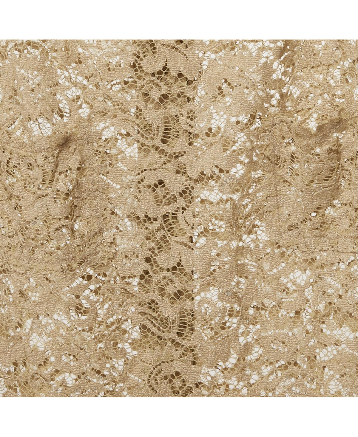 Pre-Owned Dolce & Gabbana Women's Pre-Owned D&g Beige Lace Sleeveless Sheer Top