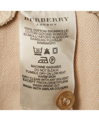 Women's Beige Cotton Pique Polo T-Shirt