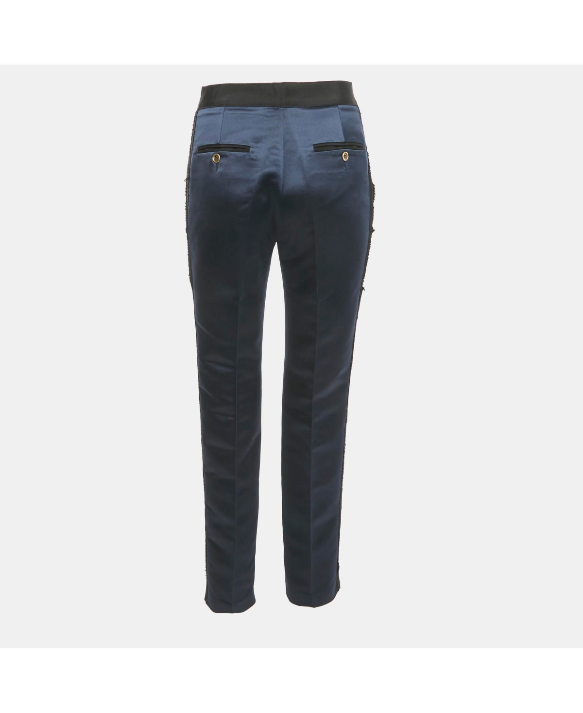 Pre-Owned Dolce & Gabbana Women's Woemn's Contrast Trimmed Trousers