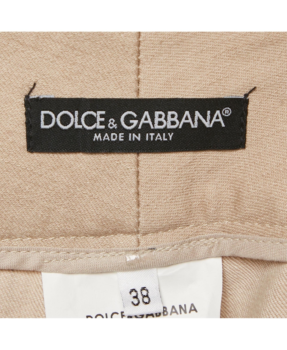 Pre-Owned Dolce & Gabbana Women's Cotton Straight-Leg Jeans