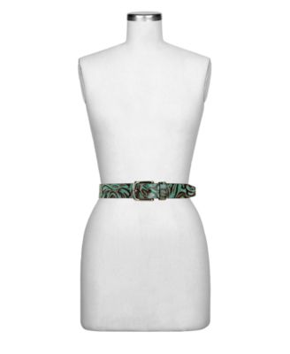 Women's Pelosa Tooled Leather Belt 