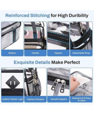 Clear See Through Tote Bag for Women