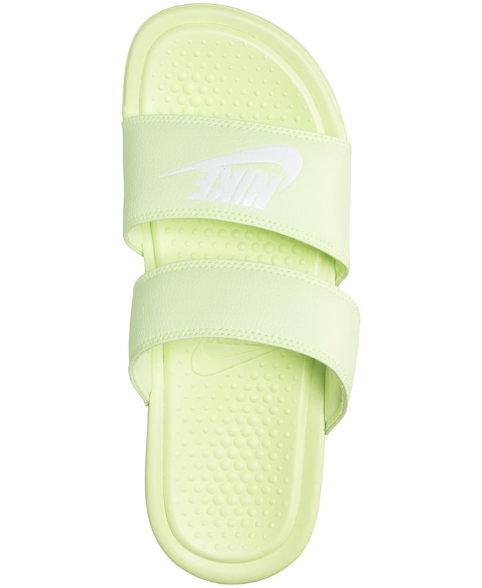 Nike benassi duo ultra slide green store