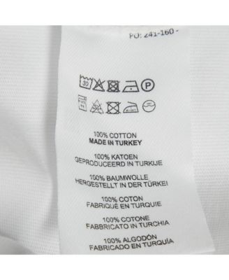 Men's White Cotton Crew Neck Oversized T-Shirt