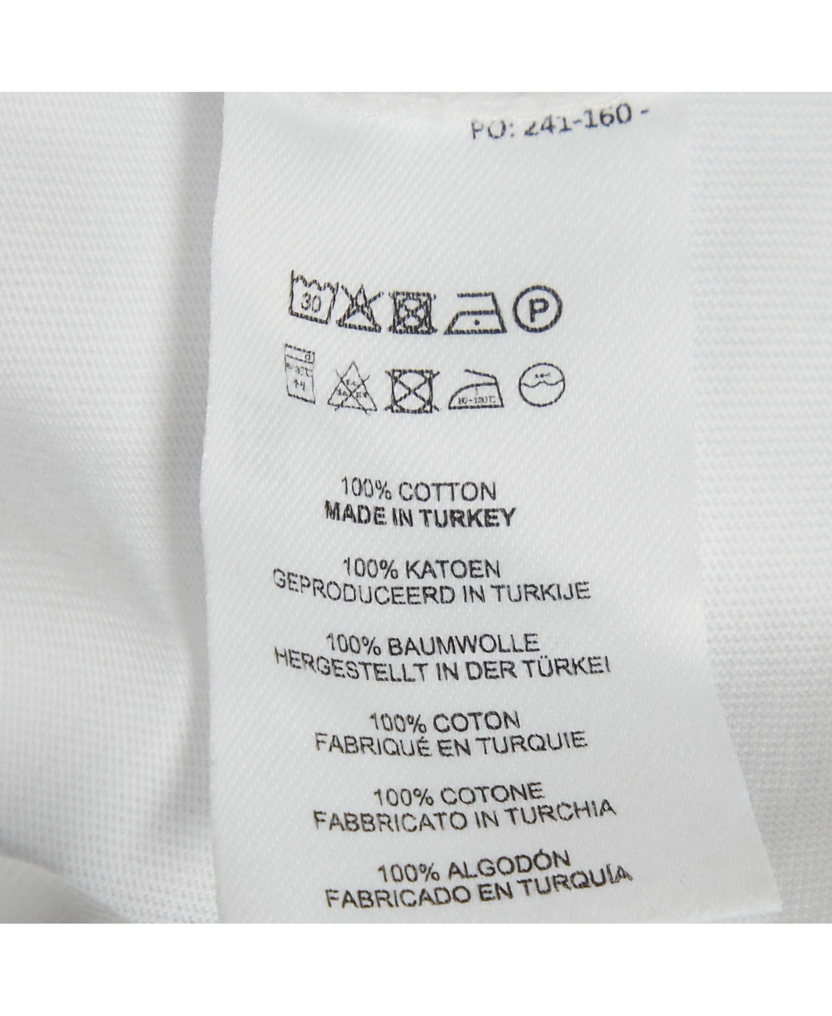 Pre-Owned Dries Van Noten Men's White Cotton Crew Neck Oversized T-Shirt