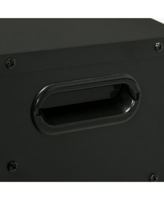 27" 1400W Electric Fake Flame Fireplace Insert Space Heater w/ Remote