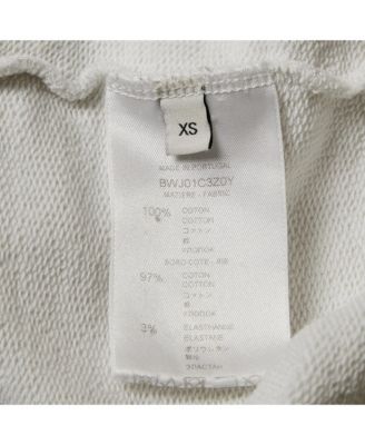 Women's Black Butterfly Print Cotton Sweatshirt