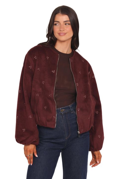 Женские куртки Petal and Pup 's Marla Cropped Bomber