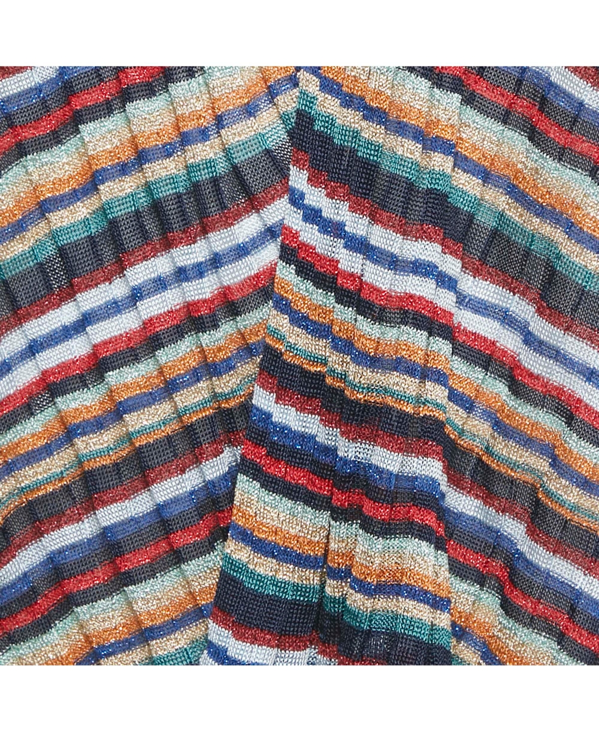 Pre-Owned Missoni Women's Multicolor Lurex Knit Poncho One