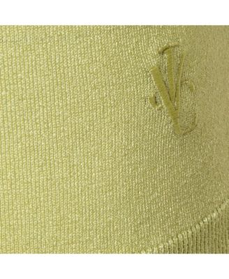 Women's Jeans Couture Lime Green Knit Back Open Sweatshirt