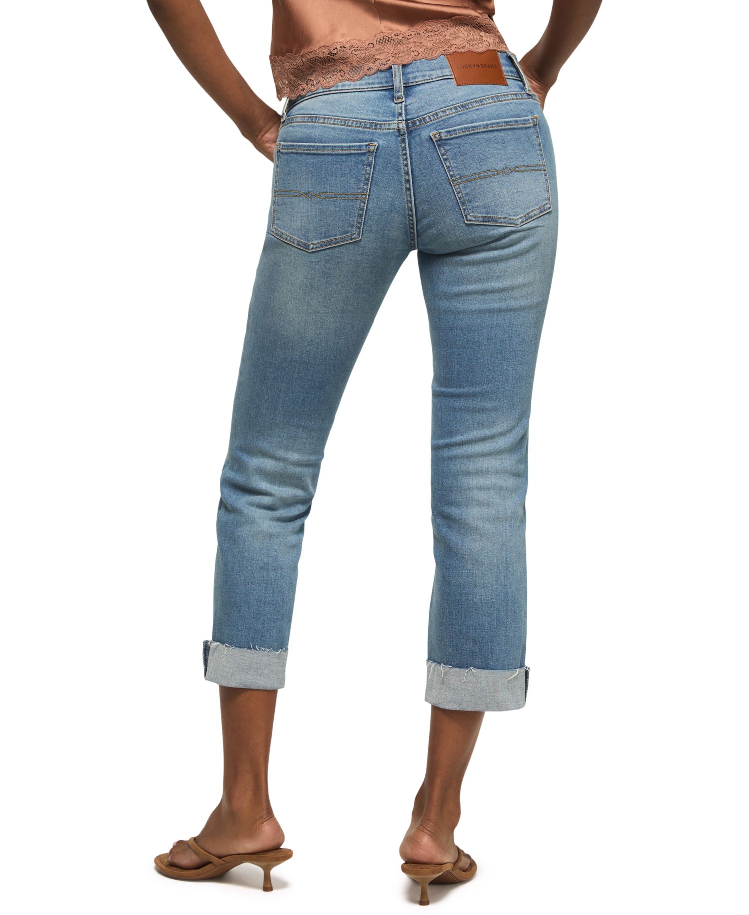 Women's Sweet Mid-Rise Capri Jeans