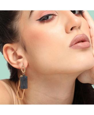 Women's Structured Drop Earrings
