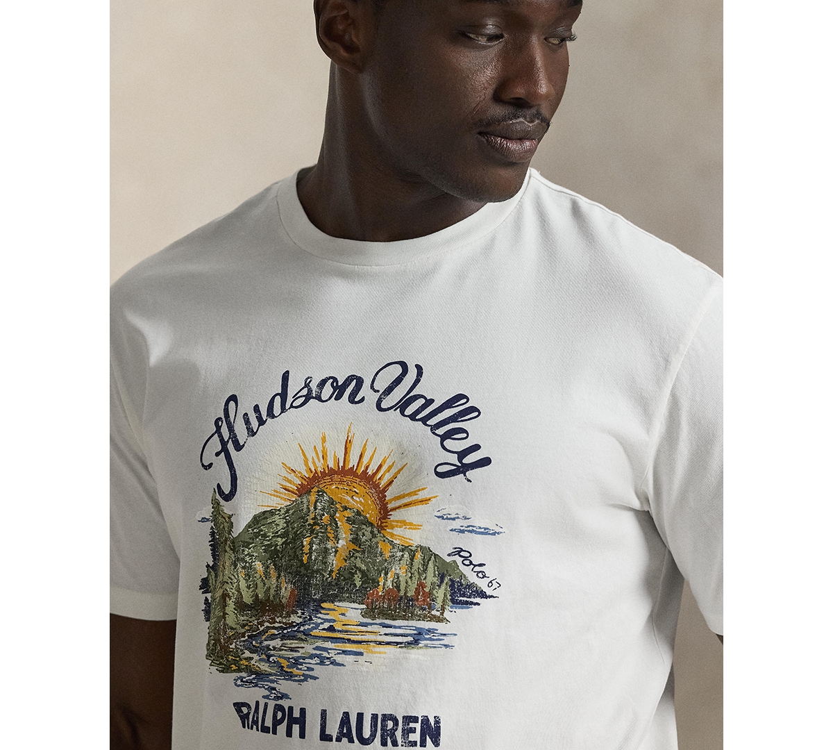 Polo Ralph Lauren Men's Big & Tall Short-Sleeve Graphic T-Shirt