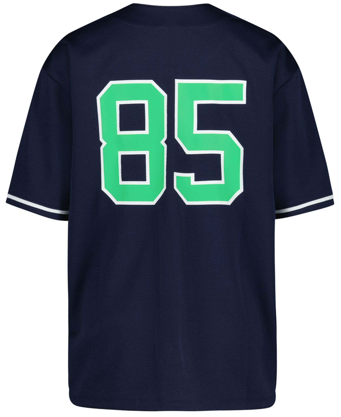 Топ Tommy Hilfiger V-Neck Baseball Jersey для мальчиков, цвет: Тёмно-синий — фото 2
