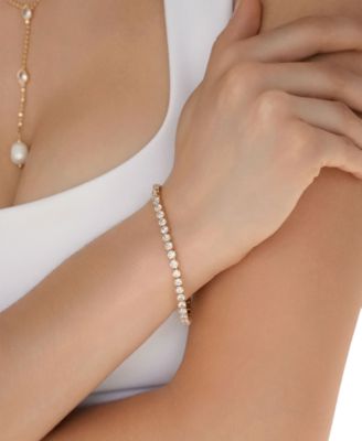 Single Row Tennis Bracelet