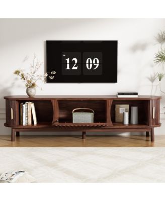 Modern Storage Cabinet Farmhouse TV Stand