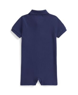 Baby Boys' Two-Button Placket Shortall