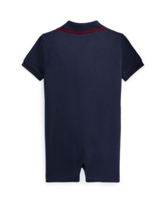 Baby Boys' Polo Collar Shortall