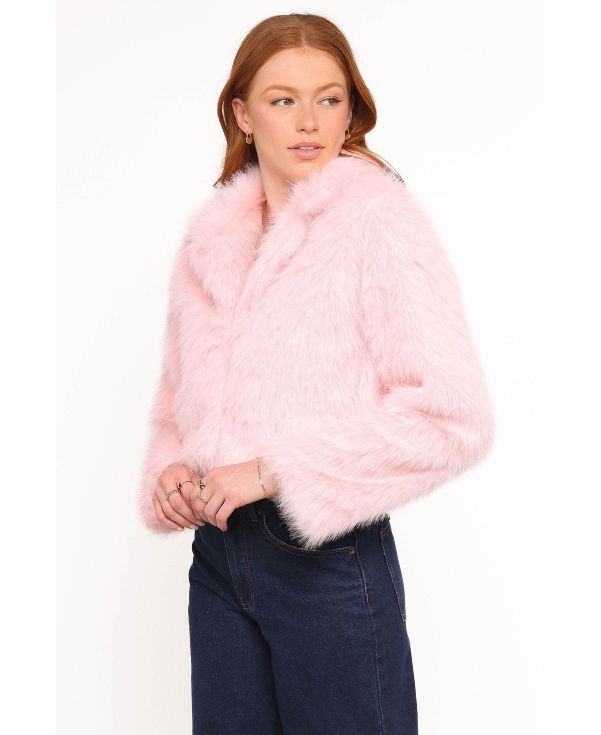 Petal and Pup Women's Bobbi Faux Fur Jacket