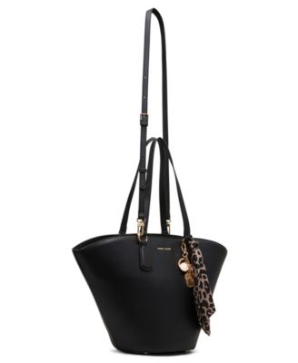 X-Large Textured Scarf Tote Bag