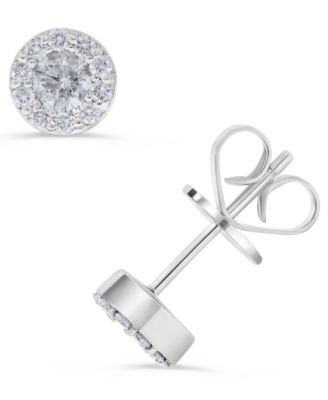 Diamond Stud Earrings (1/2 ct. t.w.) in 14k Yellow Gold (also in 14k White Gold)