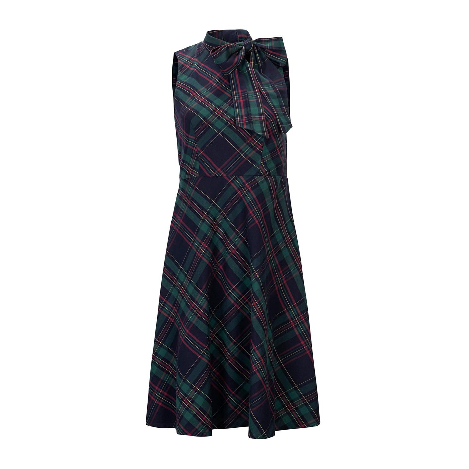 Women's Hope and Henry Organic Sleeveless Bow Neck Dress