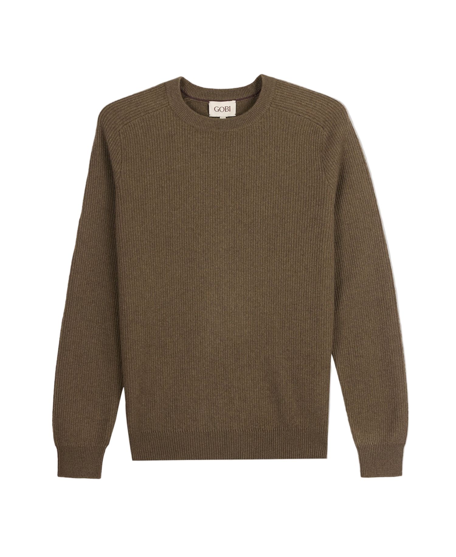 Men's Ribbed Cashmere Sweater