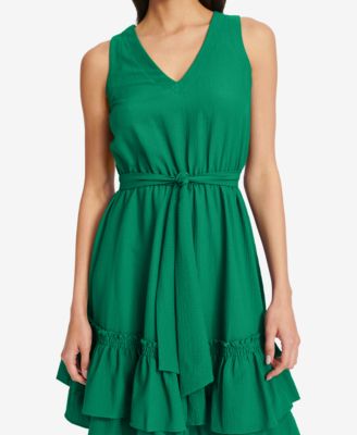Women's V-Neck Short Dress