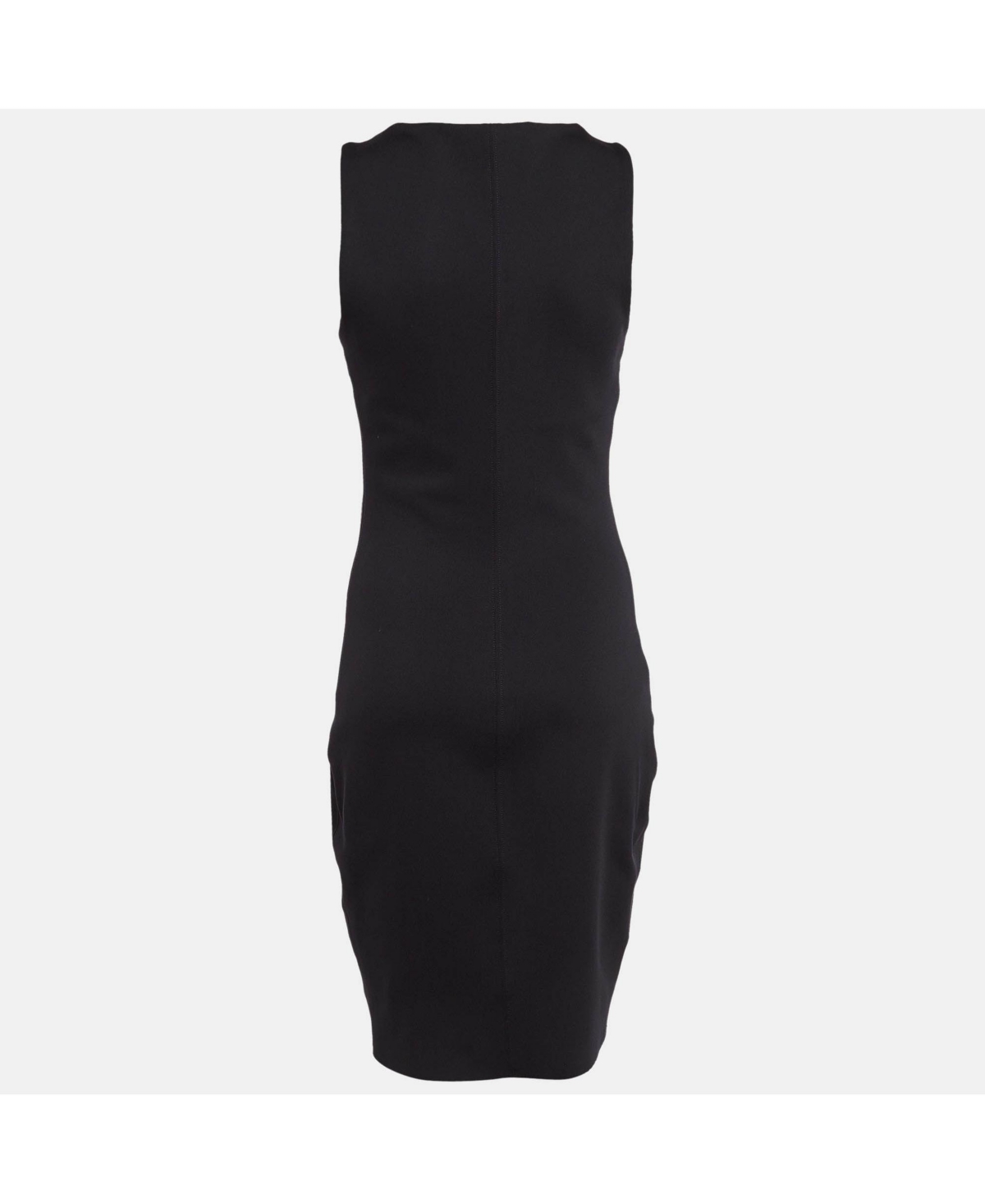 Pre-Owned The Row Women's Black Jersey Sleeveless Bodycon Dress
