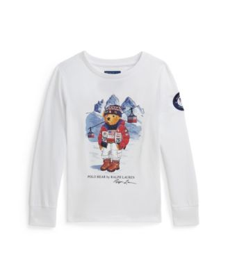 Girls' 2T-6X Team Cotton Long-Sleeve T-Shirt