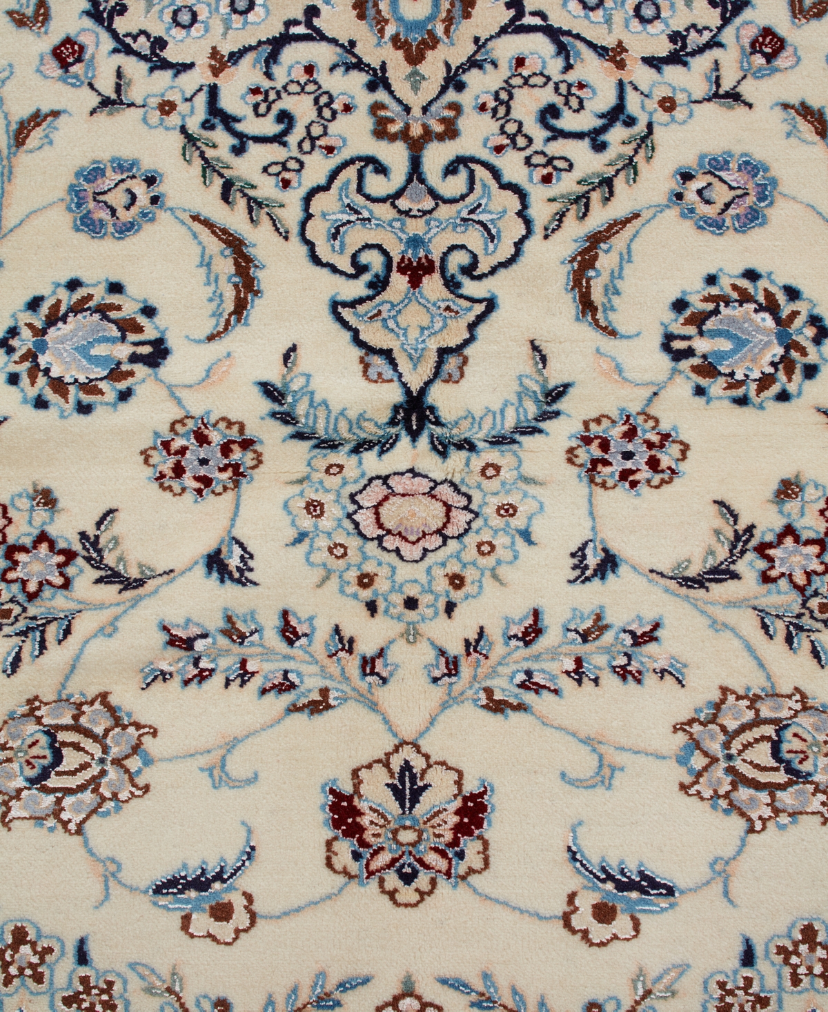 Adorn Hand Woven Rugs Persian Nain 6' 7" x 10' 6" Area Rug