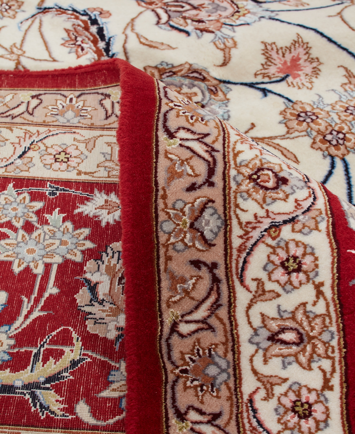 Adorn Hand Woven Rugs Persian Isfahan 8' 7" x 12' 3" Area Rug