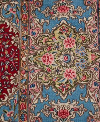 Persian Lavar Kerman 7' 10" x 11' 2" Area Rug