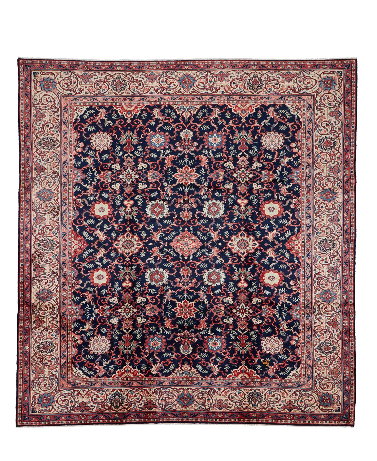 Adorn Hand Woven Rugs Persian Sarouk 9' 0" x 12' 0" Area Rug