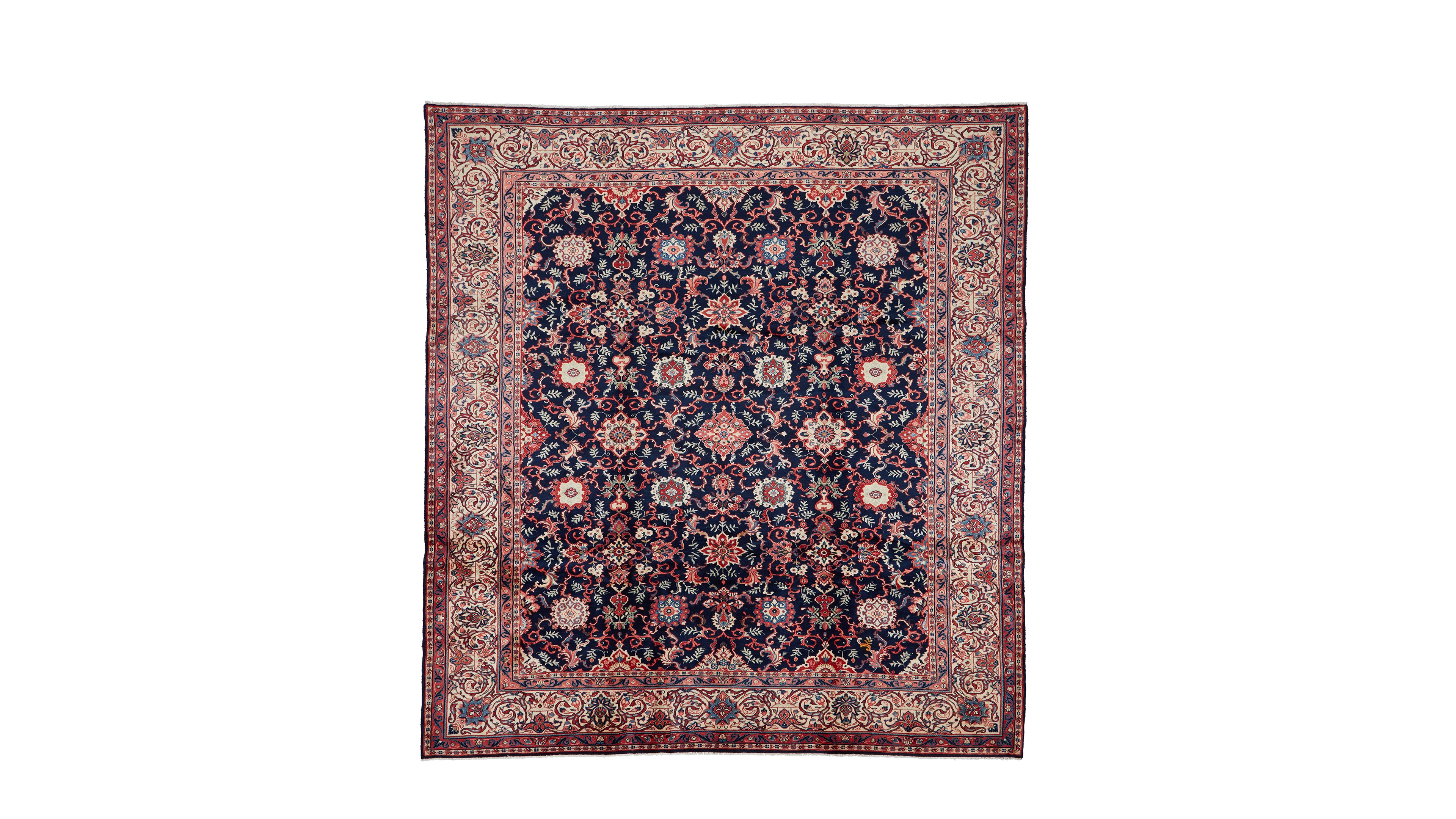 Adorn Hand Woven Rugs Persian Sarouk 9' 0" x 12' 0" Area Rug