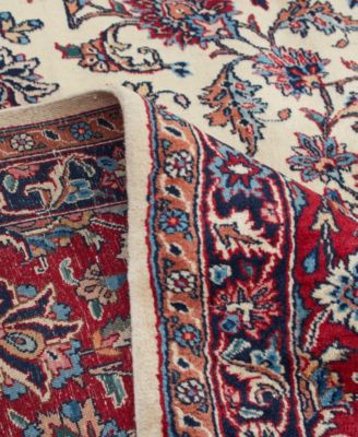 Persian Lavar Kerman 8' 3" x 11' 4" Area Rug