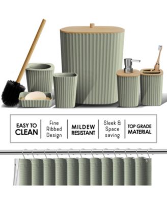 22 Piece Complete Bathroom & Vanity Accessories Set,Set includes: Small 17”x24” Large 20”x32”.