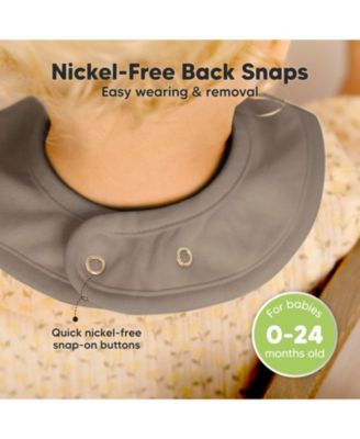 8-Pack Coast Baby Bibs for Boy, Girl, Drool Bibs, Baby Bib for Girls, Boys