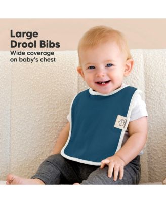 8-Pack Coast Baby Bibs for Boy, Girl, Drool Bibs, Baby Bib for Girls, Boys