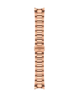 Men's Rose Gold Stainless Steel Bracelet Watch, 40mm