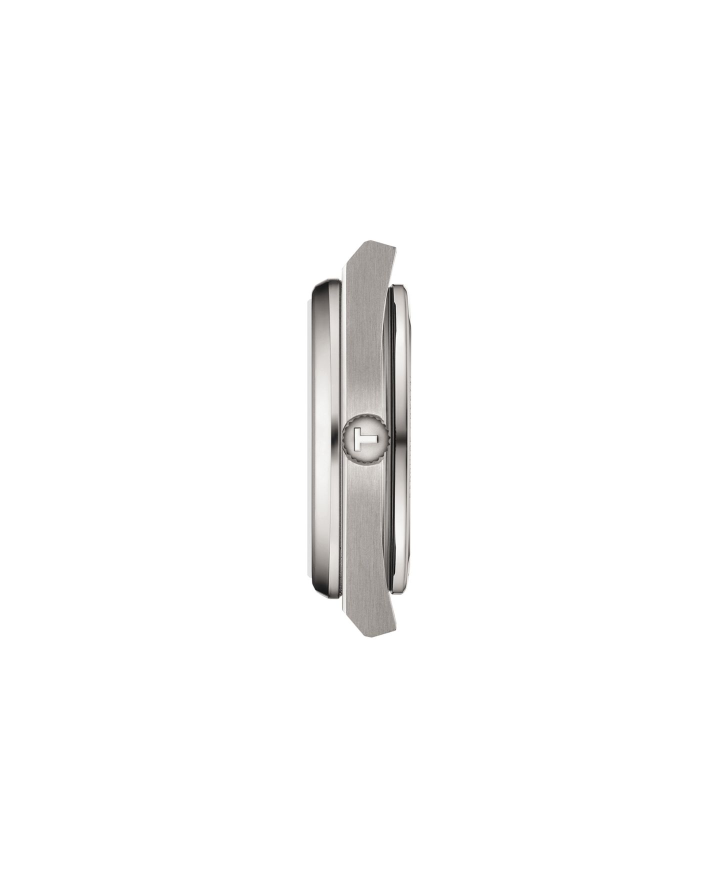 Часы Tissot Unisex Gray Titanium Bracelet Watch, 38mm — фото 2