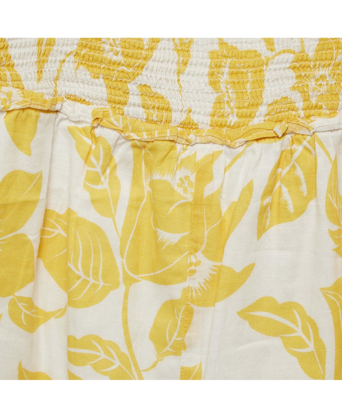 Pre-Owned Zimmermann Women's White/yellow Printed Cotton