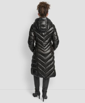 Women's Full-Zip Front Quilted Puffer Coat