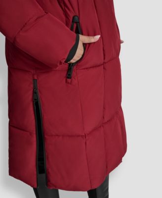 Women's Zip-Front Stand Collar Coat