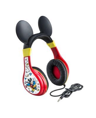 Mickey Mouse Volume-Limiting Kids Wired Headphones