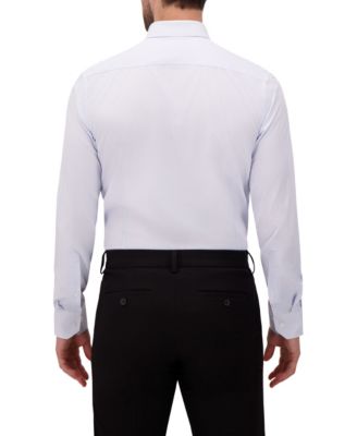 Men's 4-Way Geometric-Print Button-Front Woven Dress Shirt