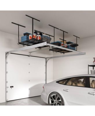 OHK Series 36 in W × 48 in D Ceiling-Mounted Overhead Garage Storage Rack – Model OHK34B-E