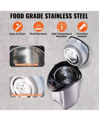 Hot Water Dispenser 4-Temp Stainless-Steel Boiler 5L Countertop Heater