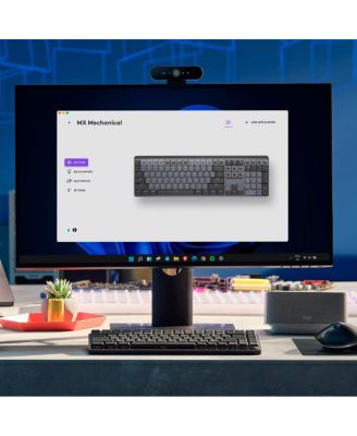 MX Mechanical Illuminated Wireless Keyboard (Linear Switches, Graphite)