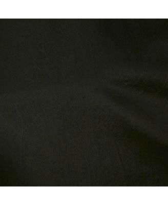 Women's Black Silk Shirt Dress